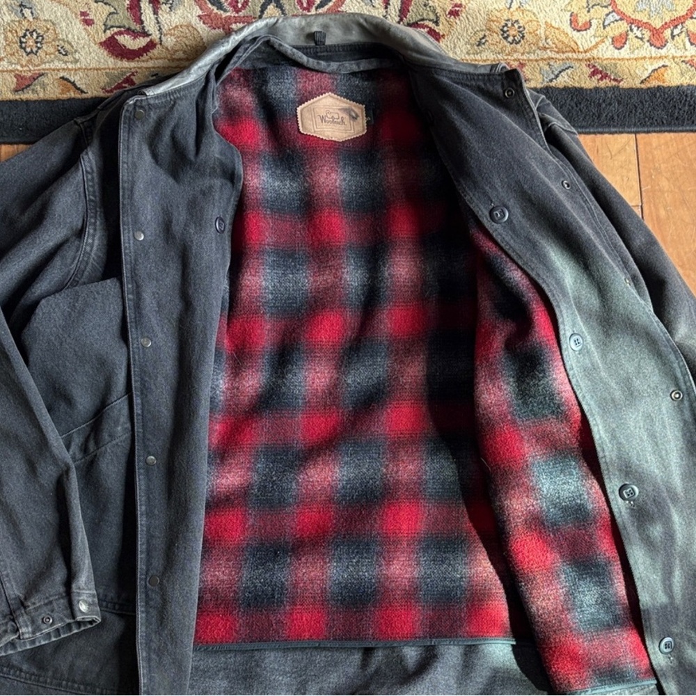 Woolrich Black/Grey and Red Men's Jacket